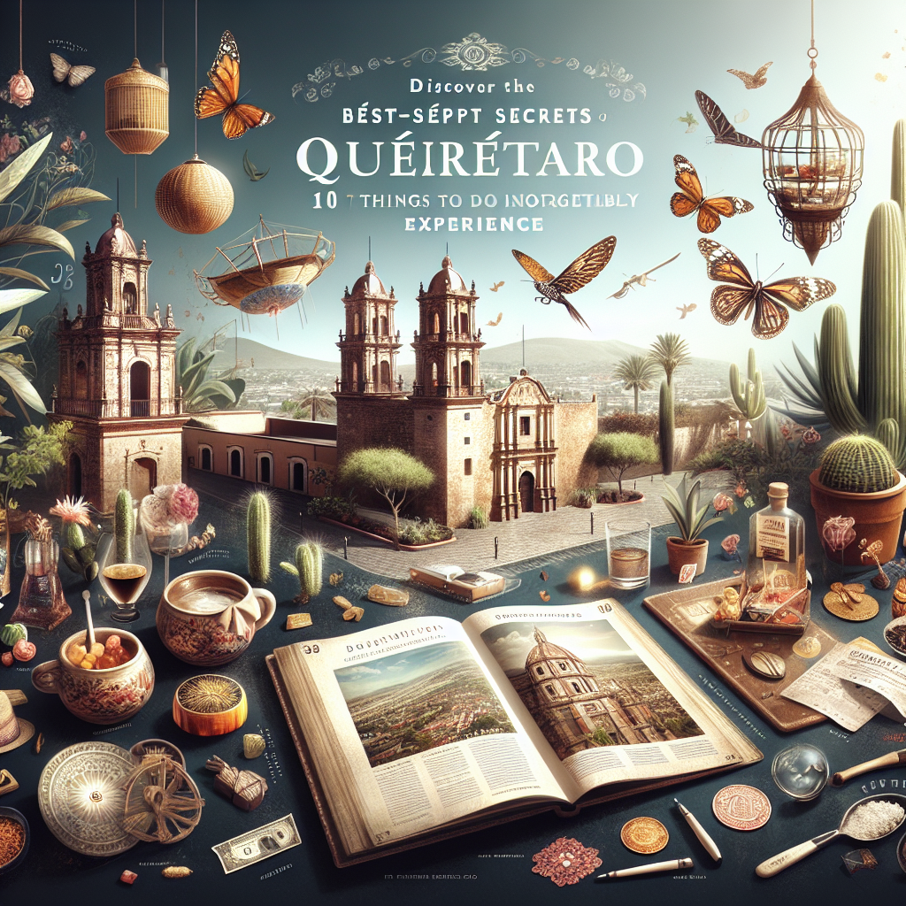 Descubre los secretos mejor guardados de Querétaro: 10 cosas que hacer para una experiencia inolvidable